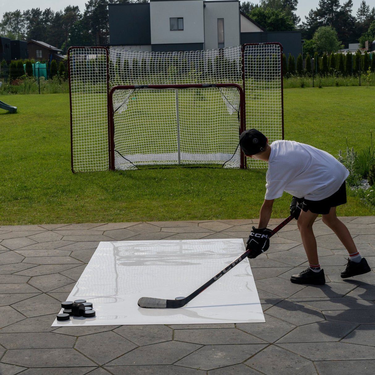 Extreme Hockey Roll-Up Shooting Pad 4"x8.5"