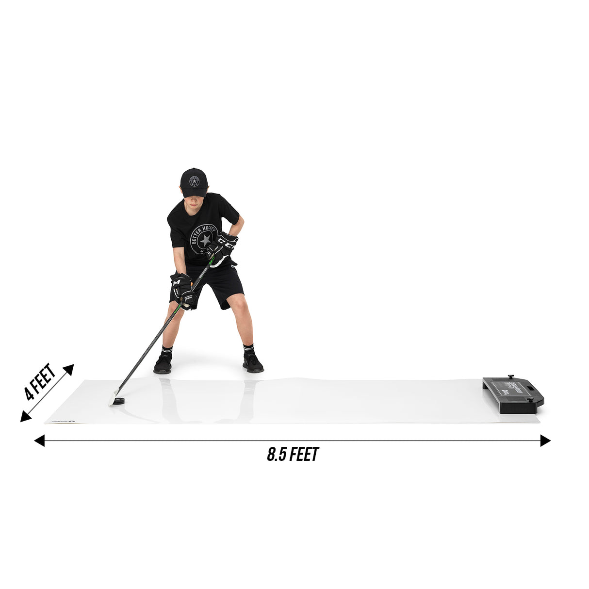 Extreme Hockey Roll-Up Shooting Pad 4x8.5